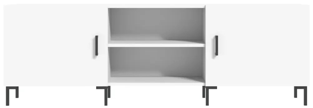 Móvel para TV 150x30x50 cm derivados de madeira branco