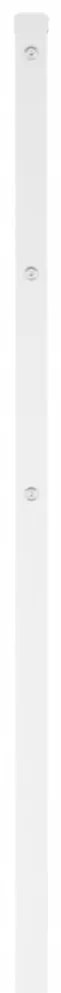 Cabeceira de cama 135 cm metal branco