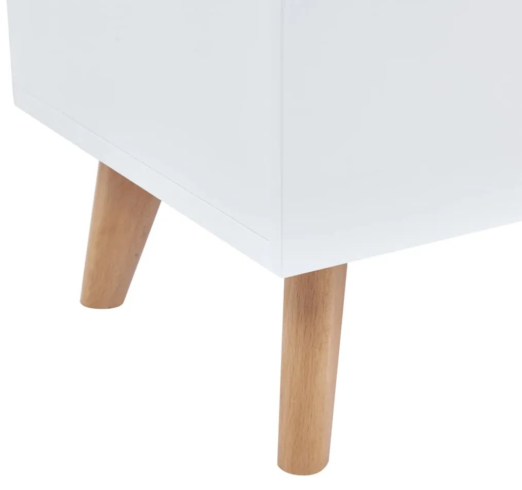 Aparador 160x40x70 cm MDF branco