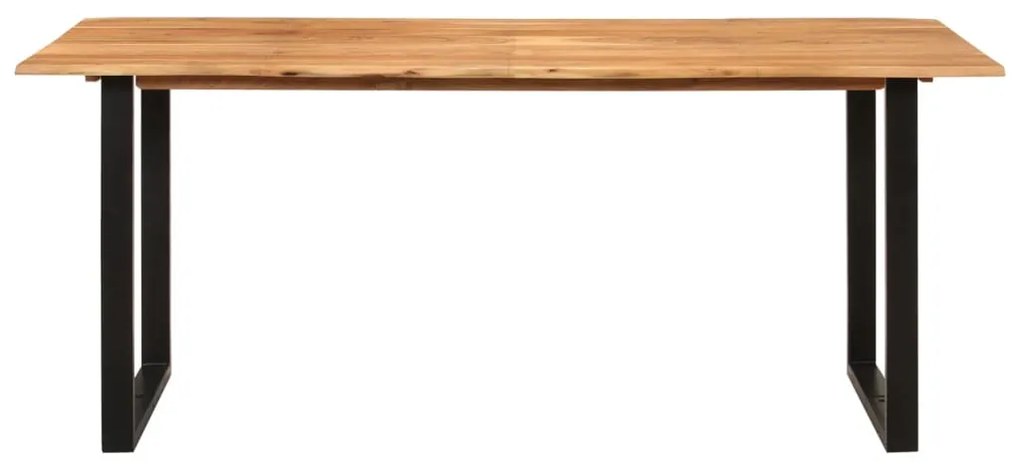 Mesa de jantar 180x90x76 cm madeira de acácia maciça