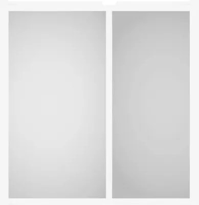 Mesa de centro 80x55x40 cm derivados de madeira branco