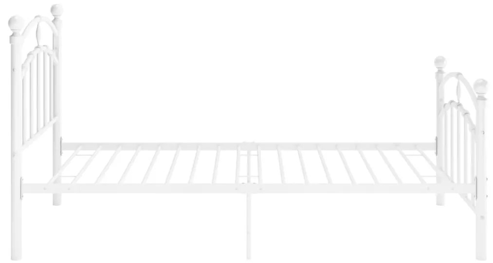 Estrutura de cama metal 90x200 cm branco