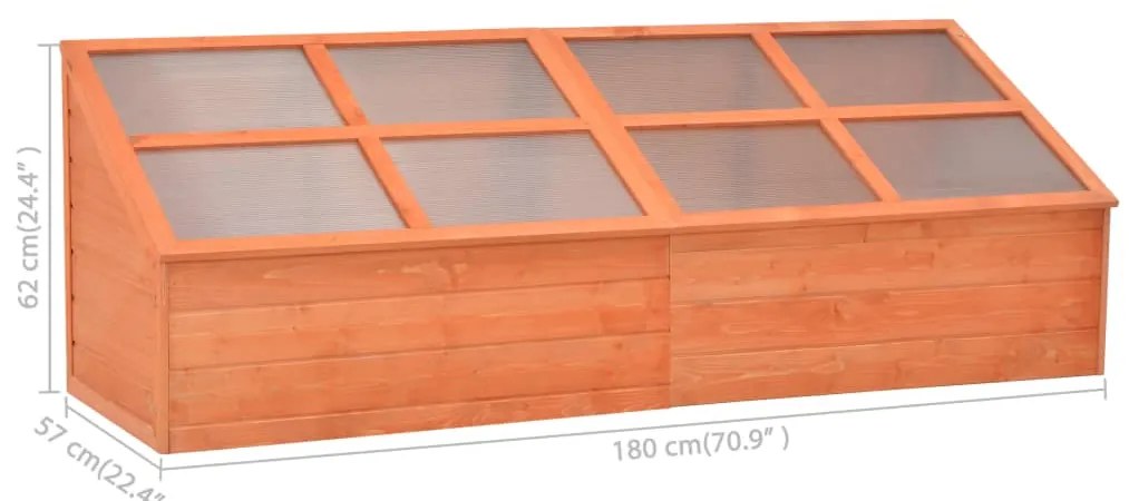 Estufa em madeira 180x57x62 cm