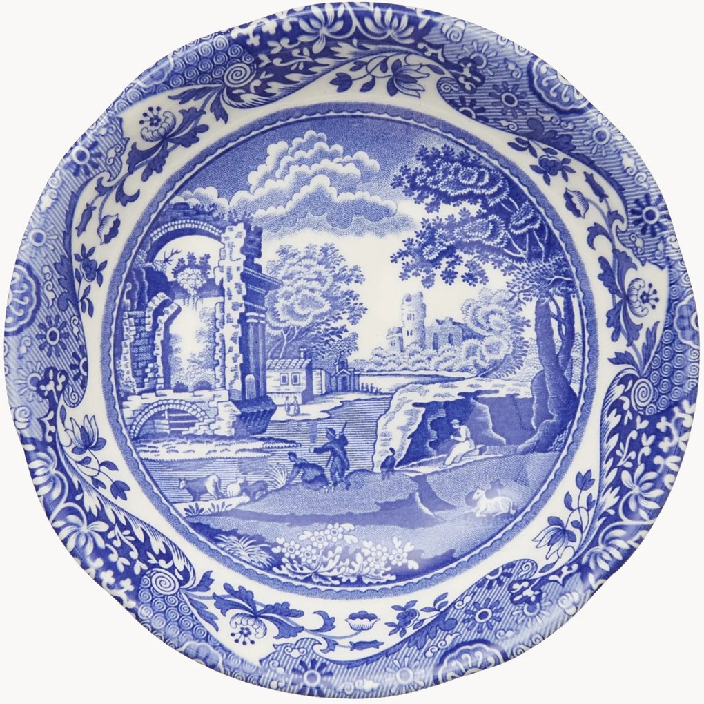 Taças de cereais Blue Italian, conjunto de 4