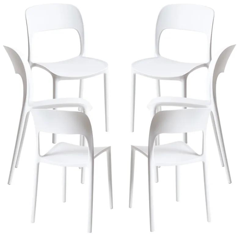Pack 6 Cadeiras Inis - Branco