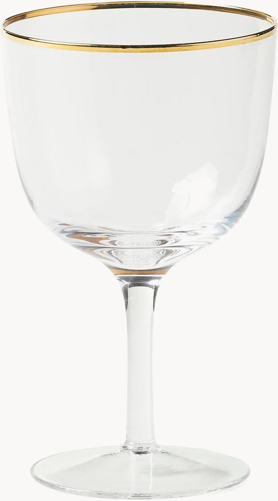 Copos de vinho artesanais Deco, conjunto de 6