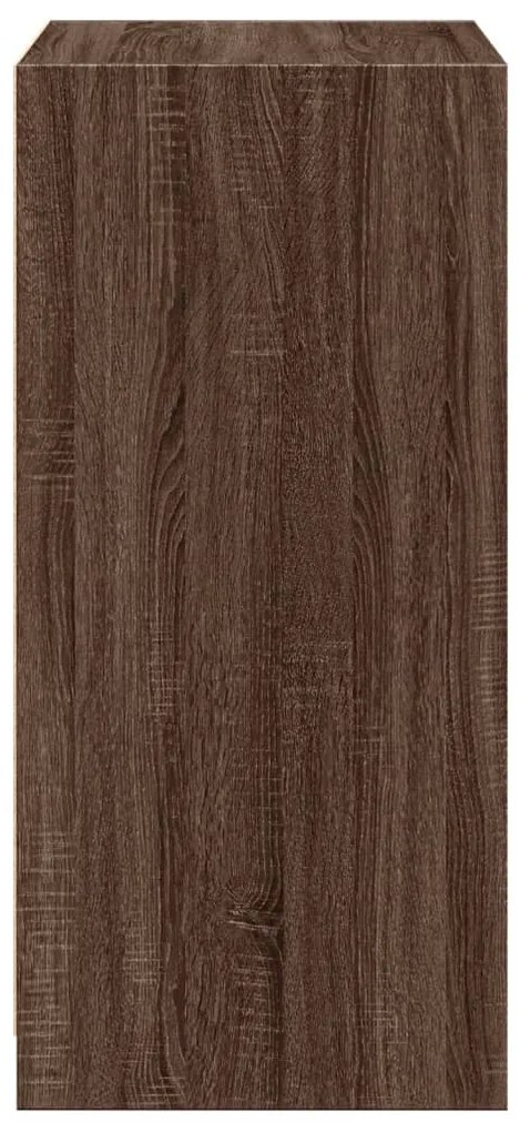 Roupeiro 48x41x102 cm derivados de madeira cinzento sonoma