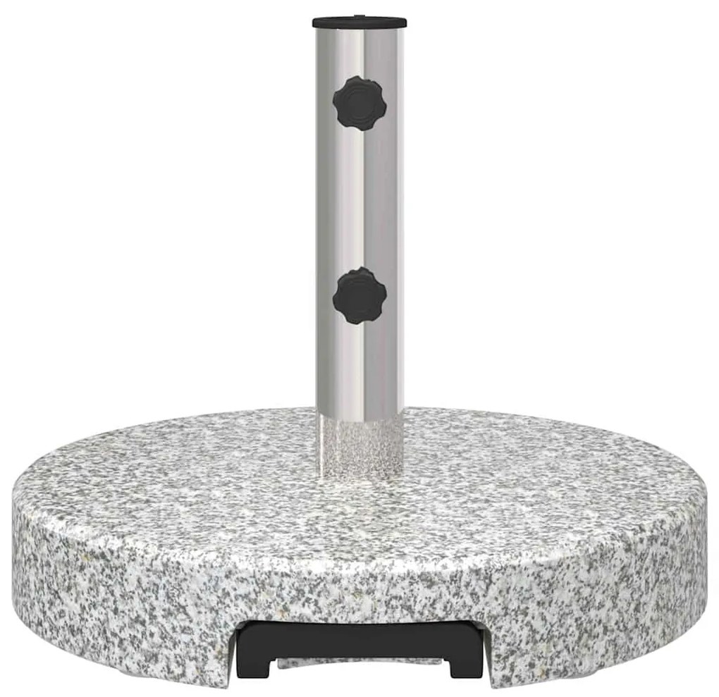 Base Redonda pra Guarda-Sol com Rodas Cinza 29kg