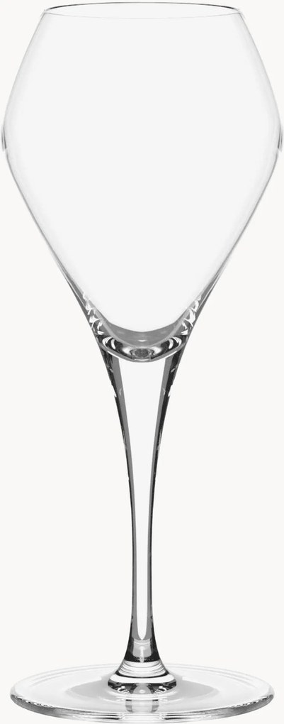 Copos de vinho branco artesanais Q1, conjunto de 6