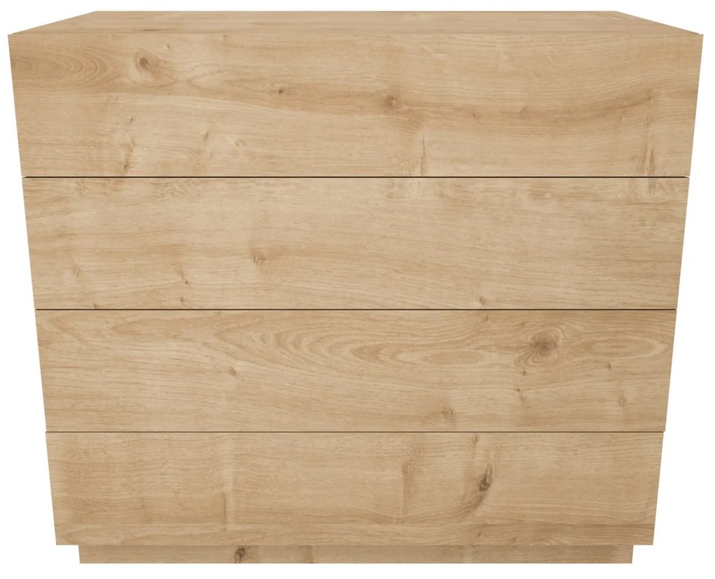 Cómoda Lines – Carvalho – 90 cm x 45 cm x 81,6 cm