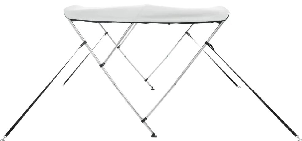 Toldo 3 arcos Bimini paredes malha laterais 183x(154-167)x137cm