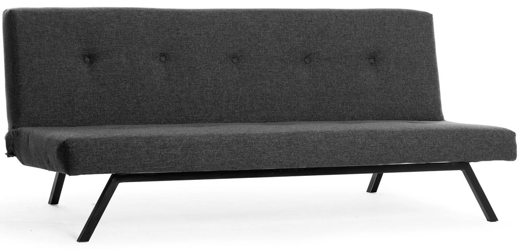 Sofá-cama de 3 Lugares Zola – Cinzento Escuro – 180 x 102 cm
