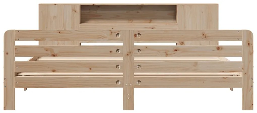 Cama sem colchão 180x200 cm madeira de pinho maciça