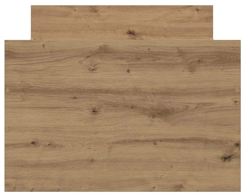 Estrutura de Cama sem Colchão Carvalho Artesão 75x190 cm Madeira Engen