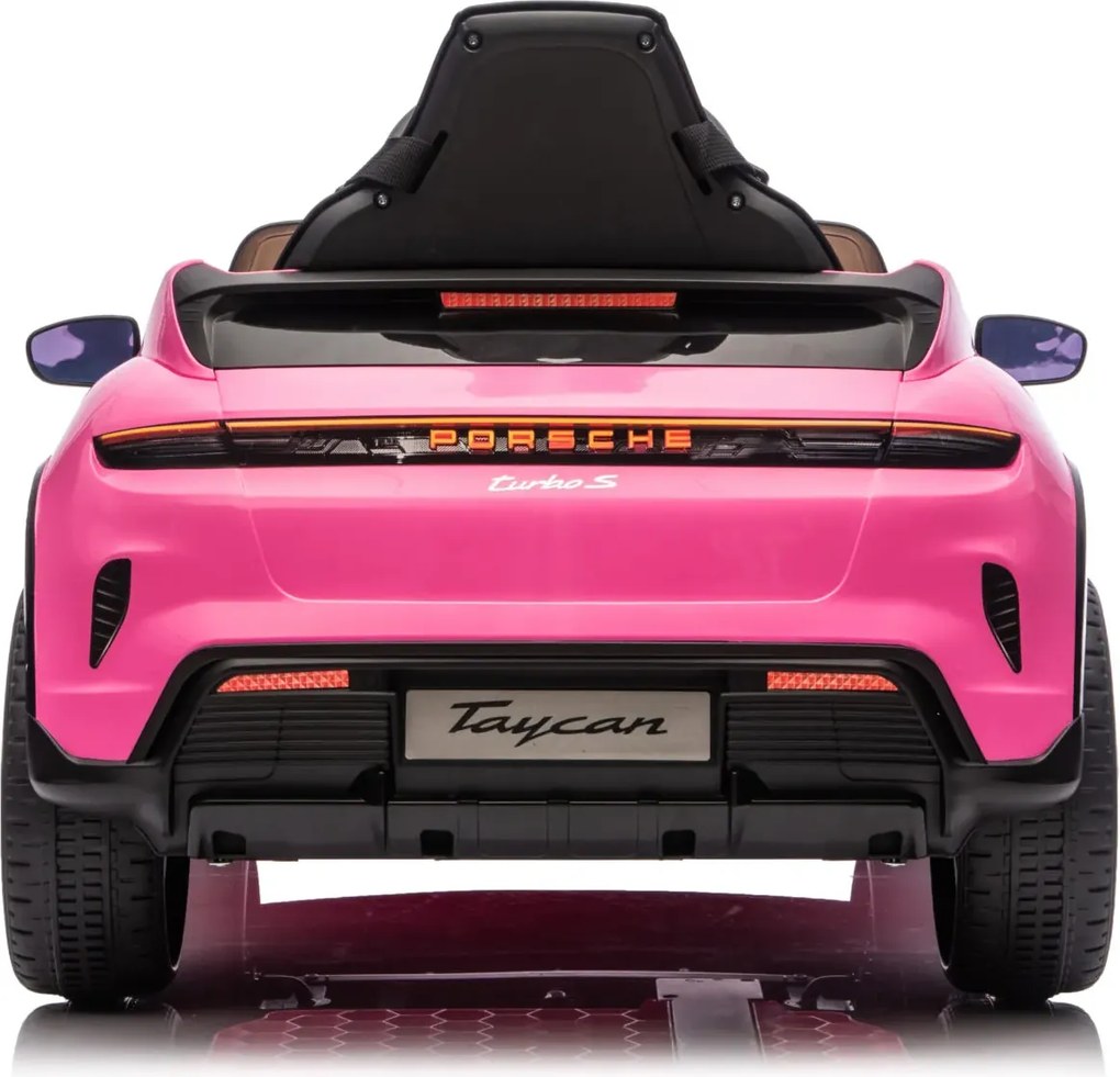 Carro Infantil bateria 12V Porsche Taycan Rosa