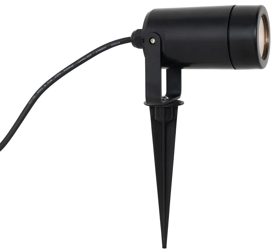 Facho Ajustável Preto IP65 - Solo Eco