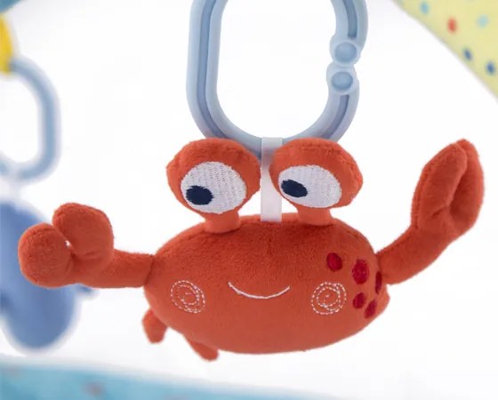 Tapete atividades para bebés Mar