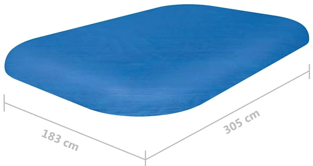Flowclear Cobertura de piscina 305x183x56 cm