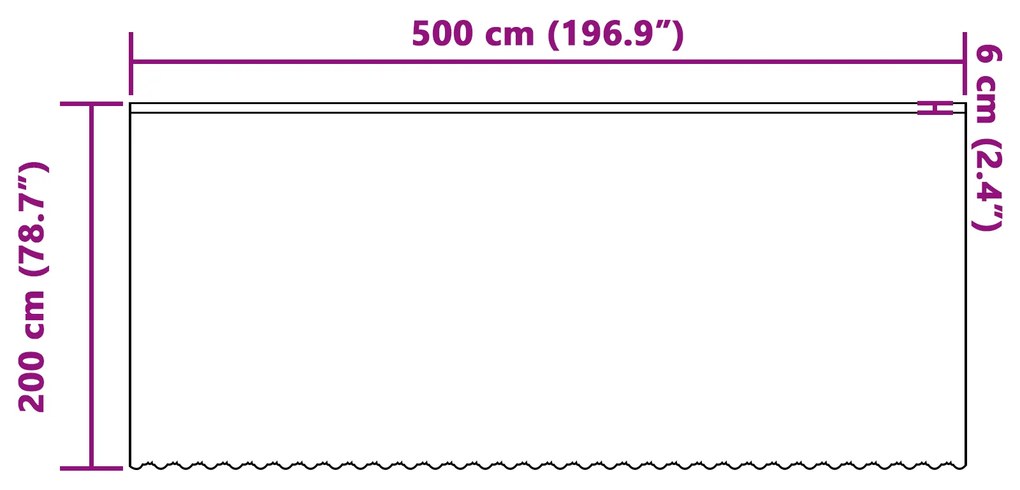 Cortina de Renda com cortinas Floral Branco 500 x 200 cm Poliéster