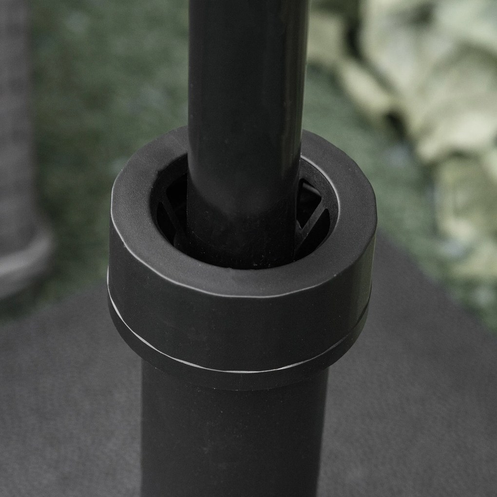 Base para Chapéu de Sol com 4 Rodas Bloqueáveis Base para Chapéu de So