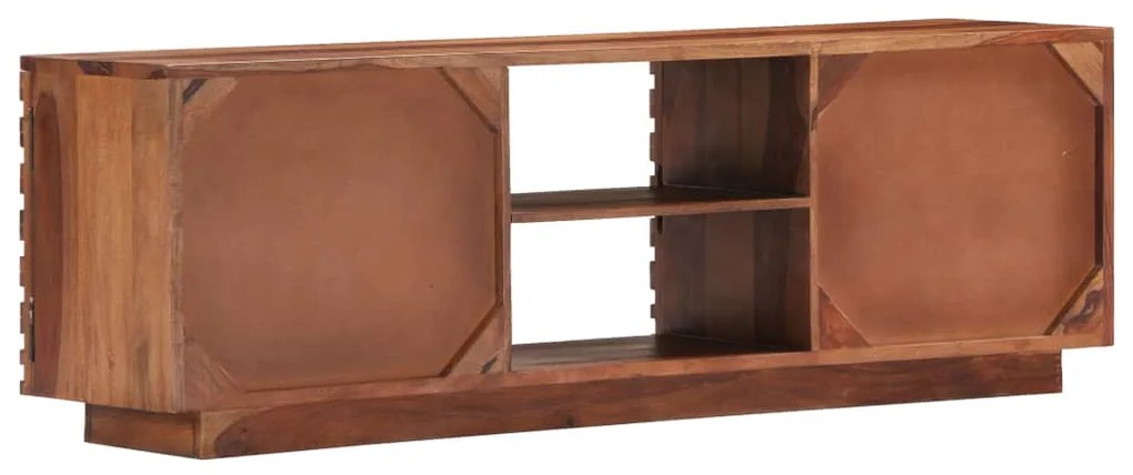 Móvel de TV 120x30x40 cm madeira de acácia maciça