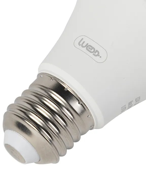 Conjunto inteligente de 3 lâmpadas LED RGBW E27 A60 9W 800lm 2200-4000K