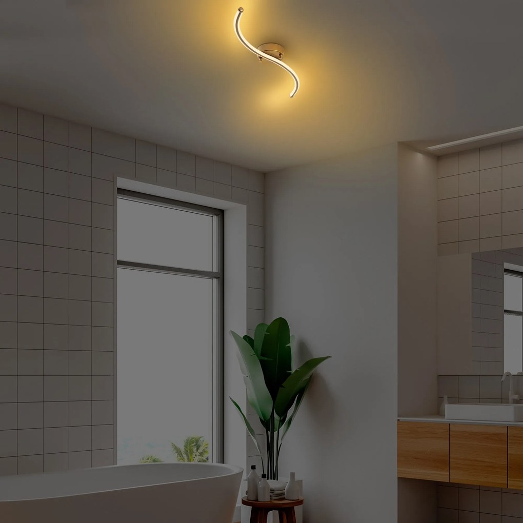 Chandelier Yilan – Ouro – 67 cm x 5 cm x 10 cm
