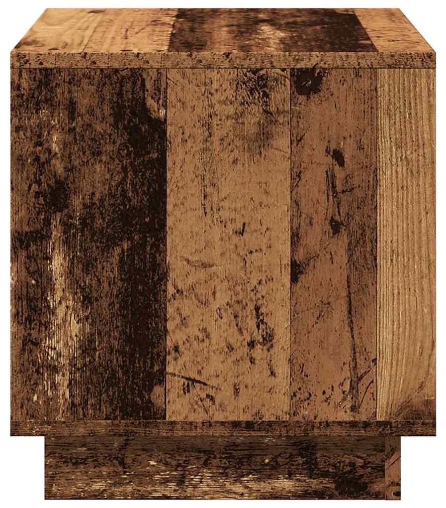 Mesa de centro 40x40x43 cm derivados de madeira madeira velha