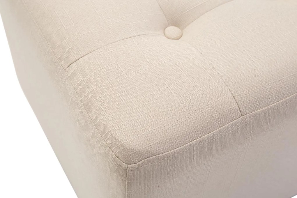 Conjunto de 2 bancos Pharao 46 x 45 x 45 cm Creme
