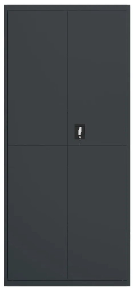 Arquivador 90x40x240 cm aço antracite