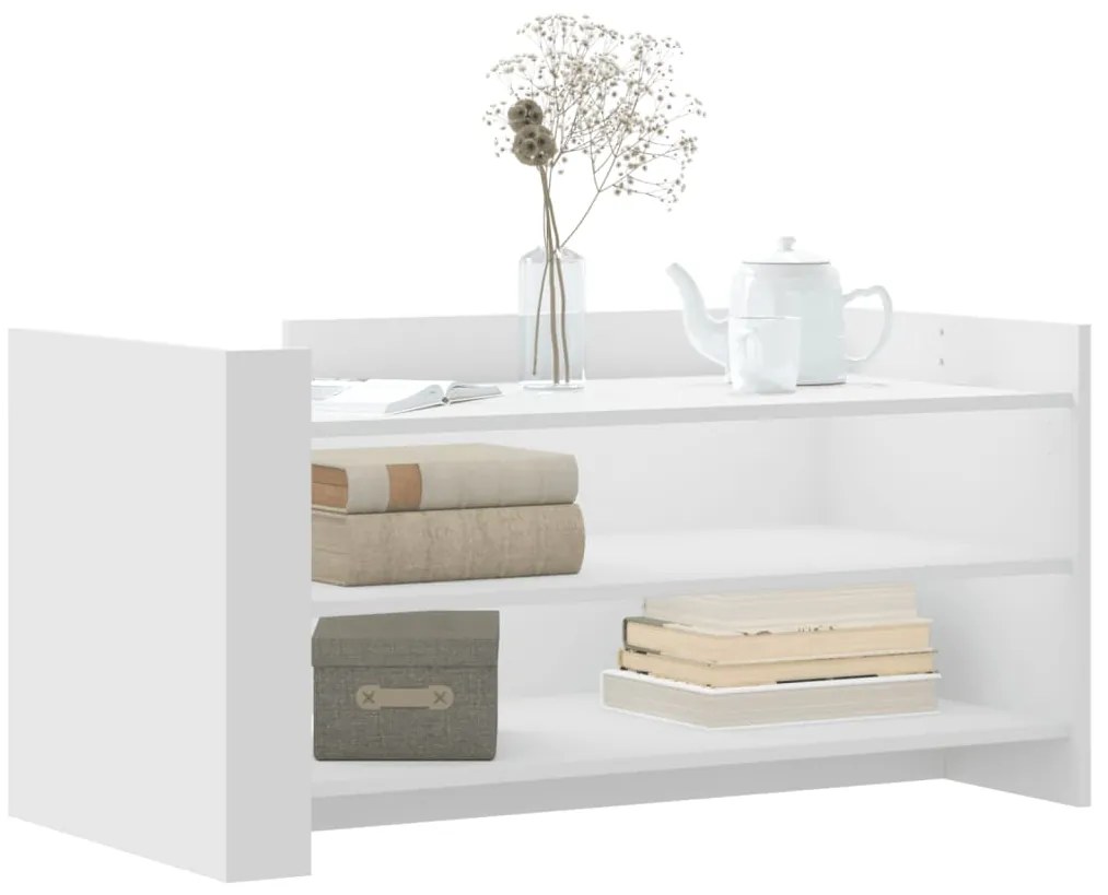 Mesa de centro 100x50x50 cm derivados de madeira branco