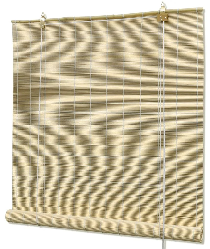 Estore de enrolar 150 x 220 cm bambu natural