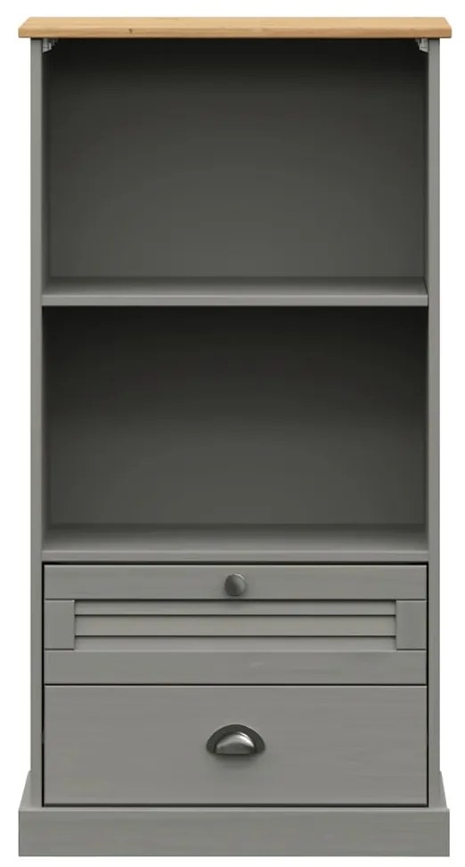 Estante VIGO 60x35x114,5 cm madeira de pinho maciça cinzento