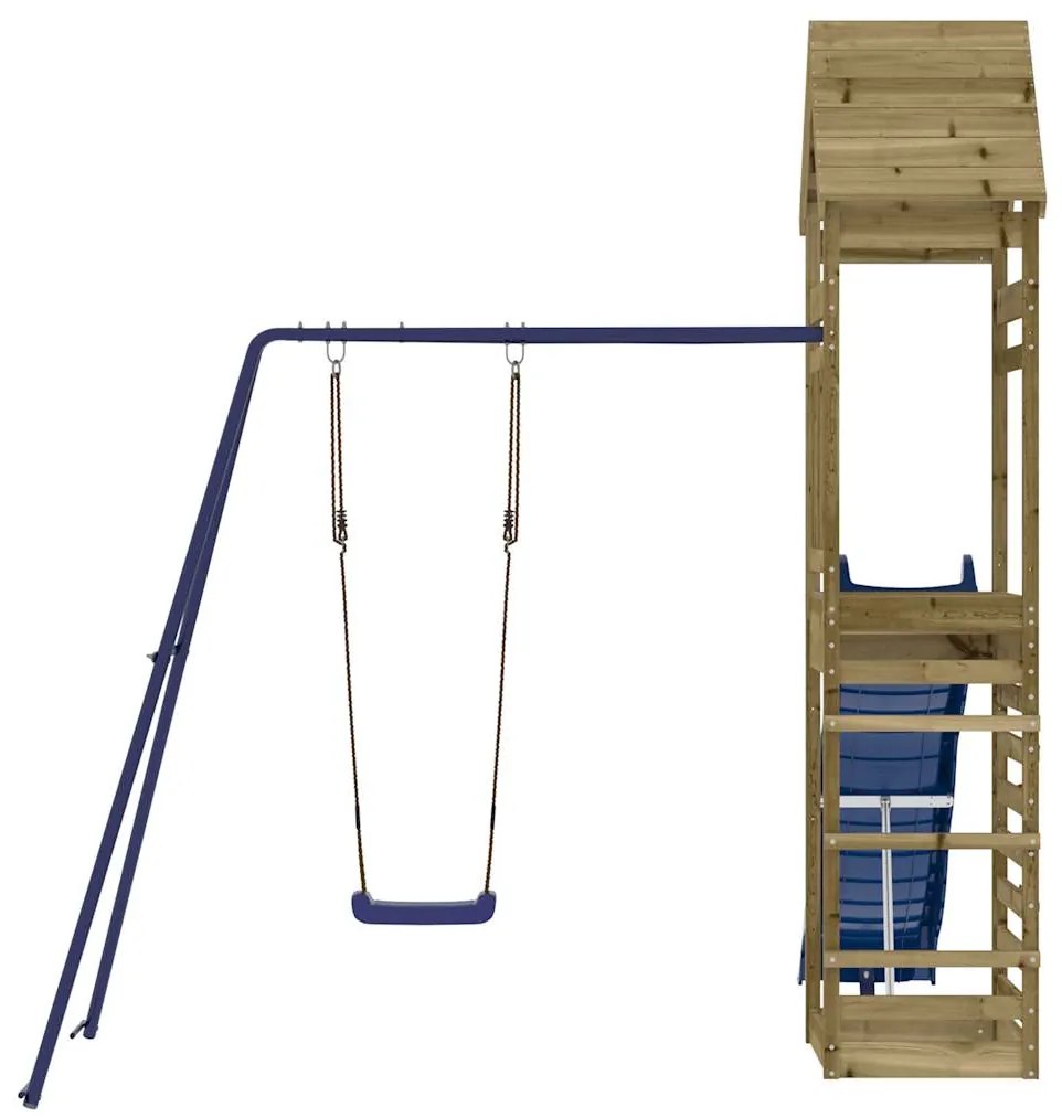 Conjunto de brincar para exterior madeira de pinho impregnada