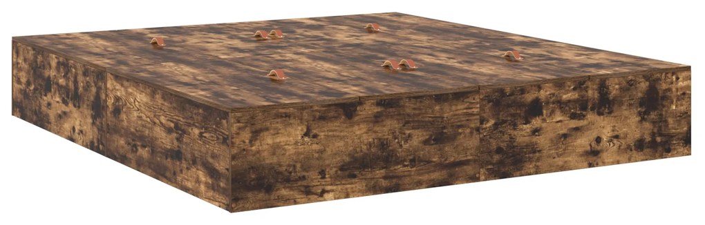 Cama com Armazenamento Fumê 180x200 cm