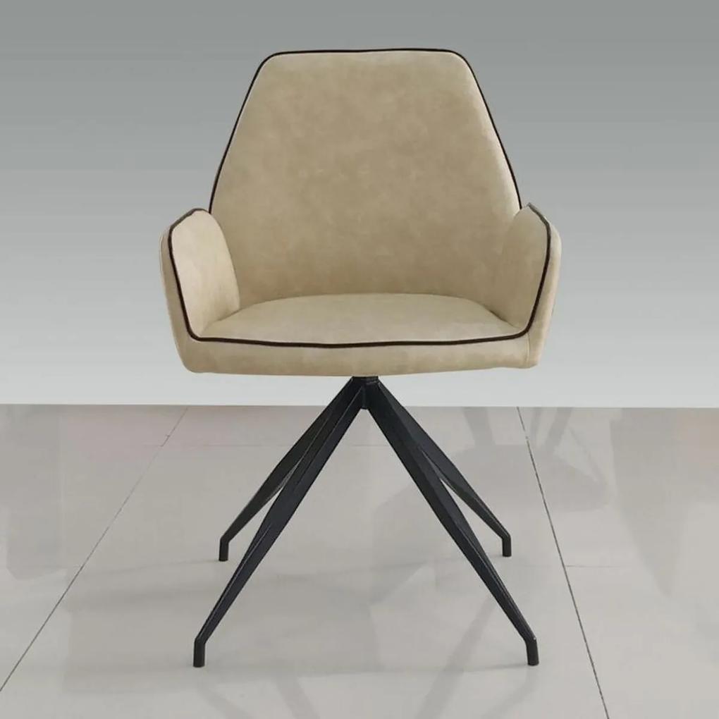 Cadeira DKD Home Decor Metal Poliuretano (53 x 50 x 86 cm)