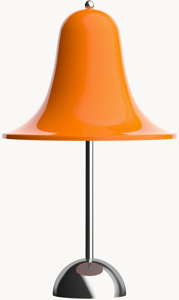 Candeeiro de mesa LED pequeno portátil regulável Pantop, Design Verner Panton