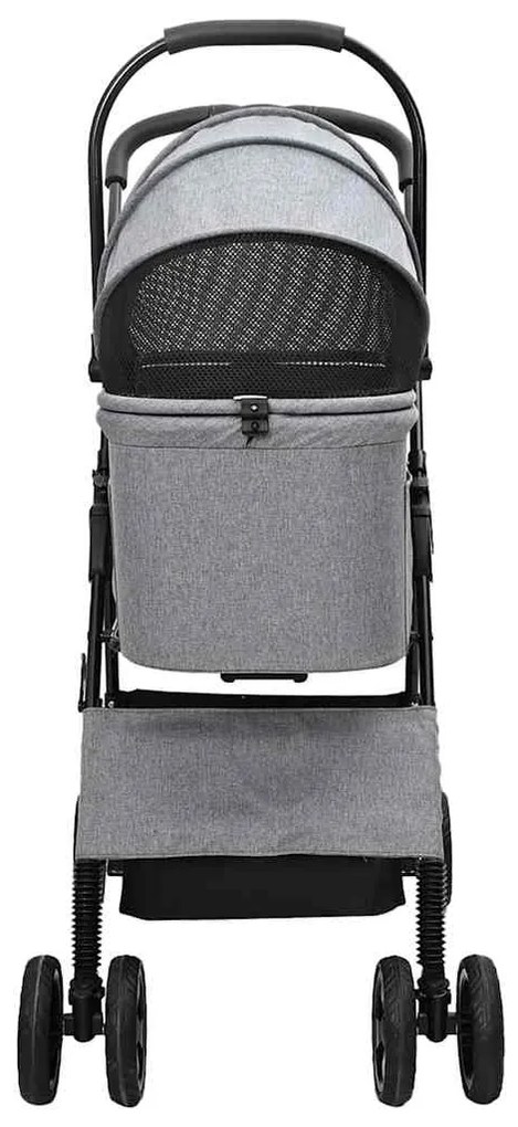 Carrinho de Pet Dobrável Cinzeto 81 x 47 x 99 cm Tecido Oxford
