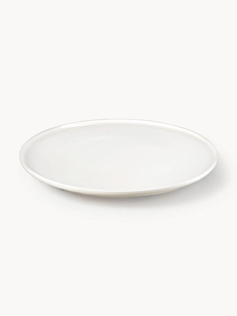 Pratos de mesa em Fine Bone China Oco, conjunto de 6