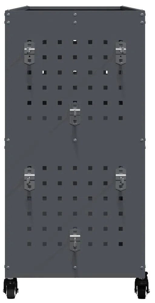 Carro de Ferramentas Antracite 75 x 35 x 73 cm Metal