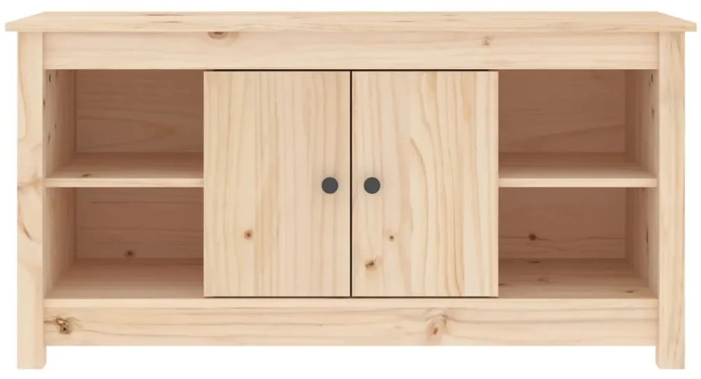 Móvel de TV 103x36,5x52 cm madeira de pinho maciça