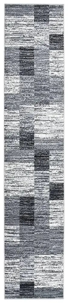 vidaXL Passadeira 80x400 cm polipropileno cinzento