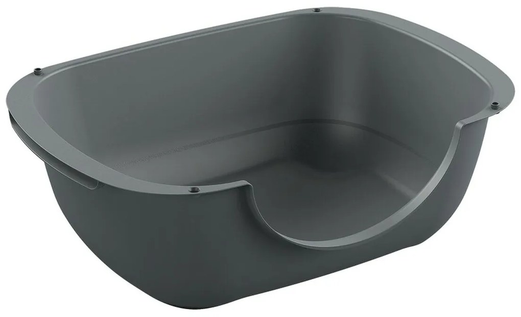Caixa de Areia para Gatos Rotho My Pet Bella Cat 56 x 19 x 39 cm Antracite