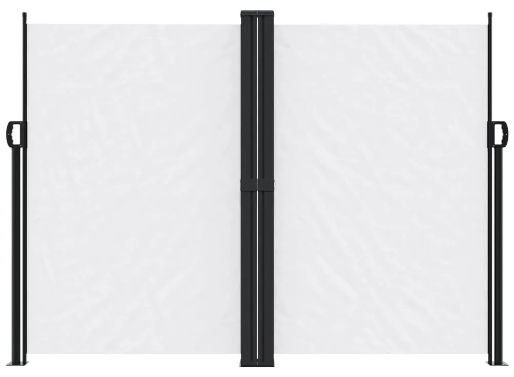 Toldo lateral retrátil 180x1000 cm branco