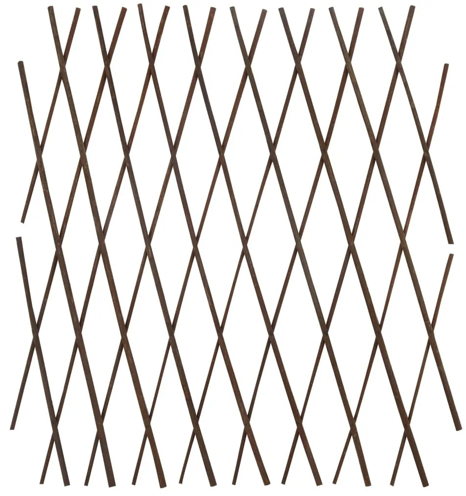 Cercas em treliça salgueiro 5 pcs 180x60 cm