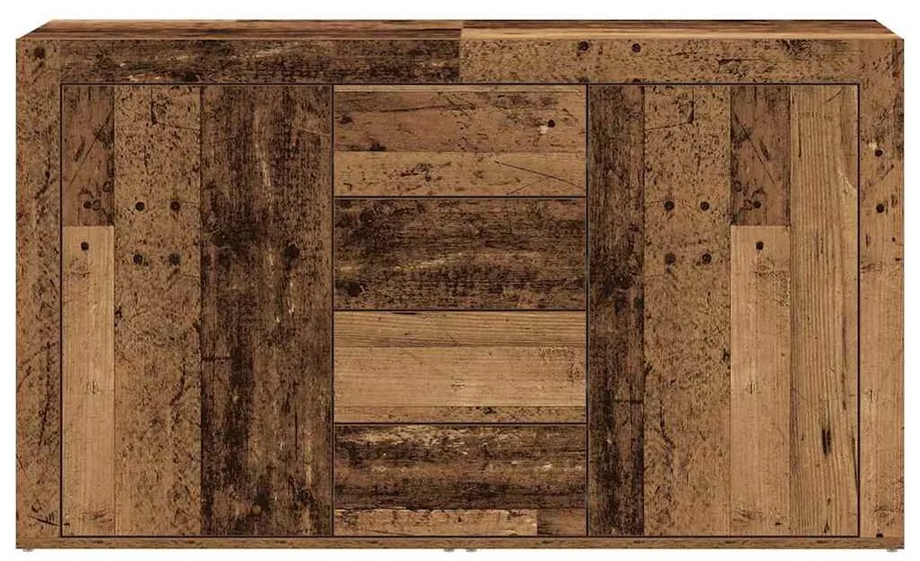 Buffet Madeira antiga Madeira recuperada maciça 120 x 36 x 69 cm