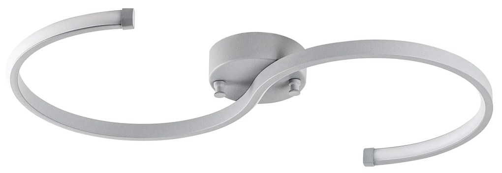 Lustre Es – Cinzento – 25x51x5 cm