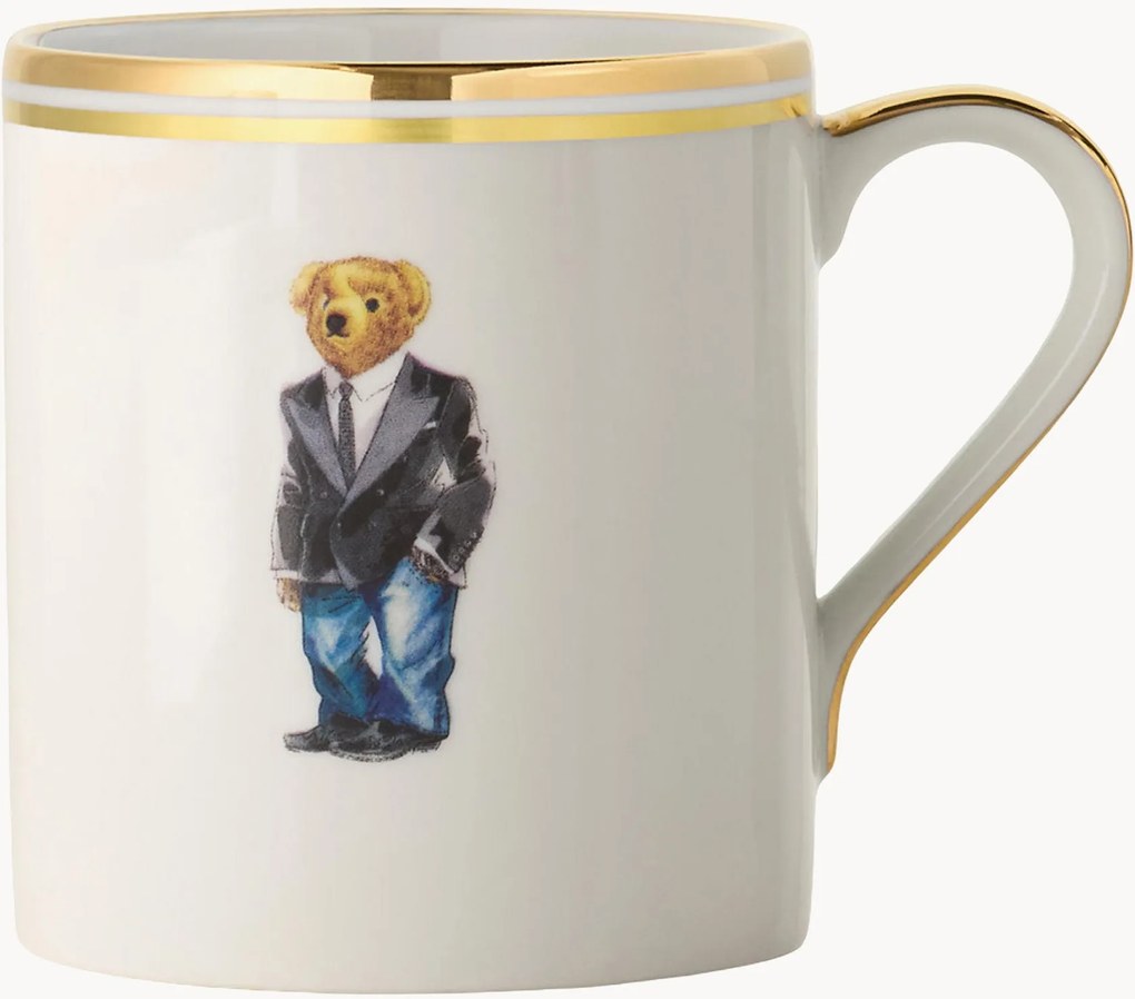 Canecas em porcelana Wilshire, conjunto de 4