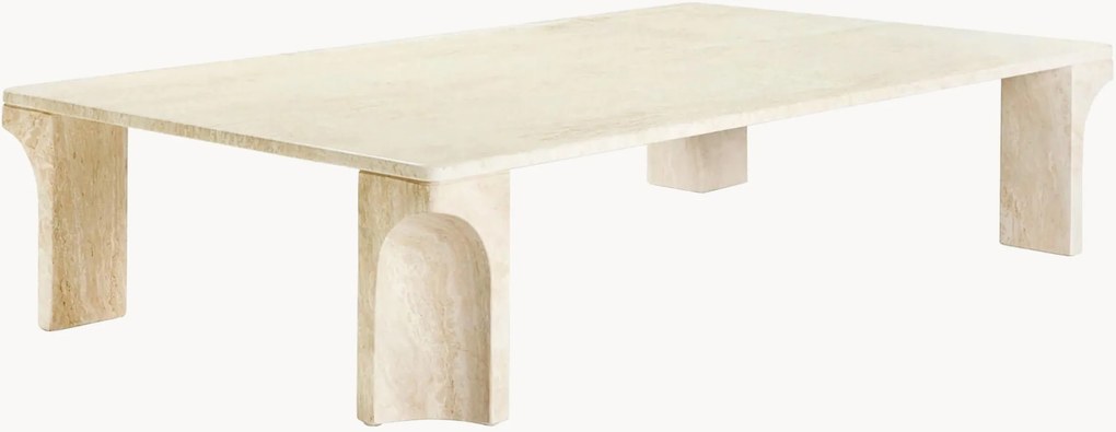 Mesa de centro em travertino Doric