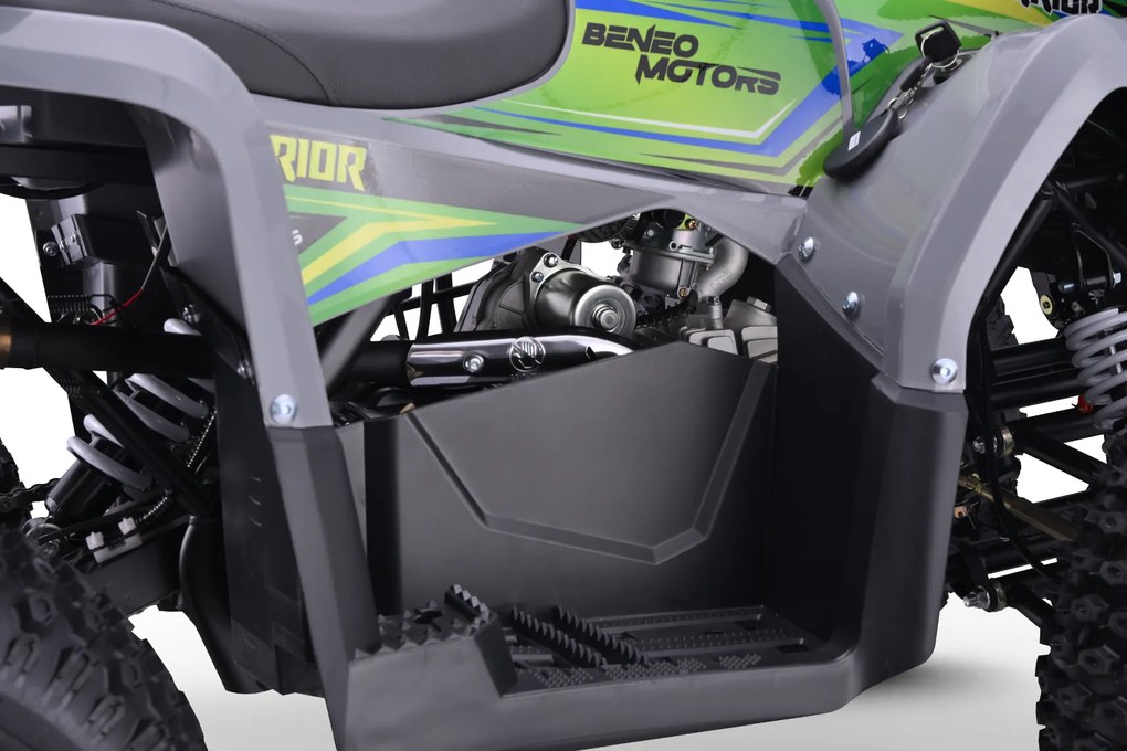 Moto 4 gasolina crianças Motors WARRIOR 125cc Verde